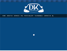 Tablet Screenshot of dandkcollisionrepair.com
